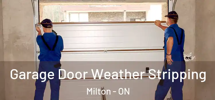  Garage Door Weather Stripping Milton - ON